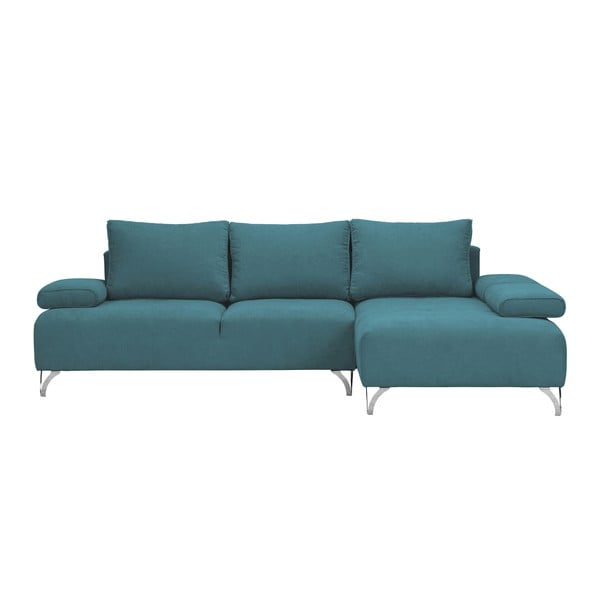 Turkio spalvos kampinė sofa-lova Windsor & Co Sofas Virgo, dešinysis kampas