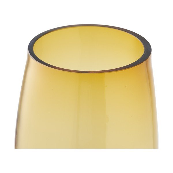 Oranžinės spalvos iš stiklo  vaza (aukštis 32 cm) – House Nordic-image-4