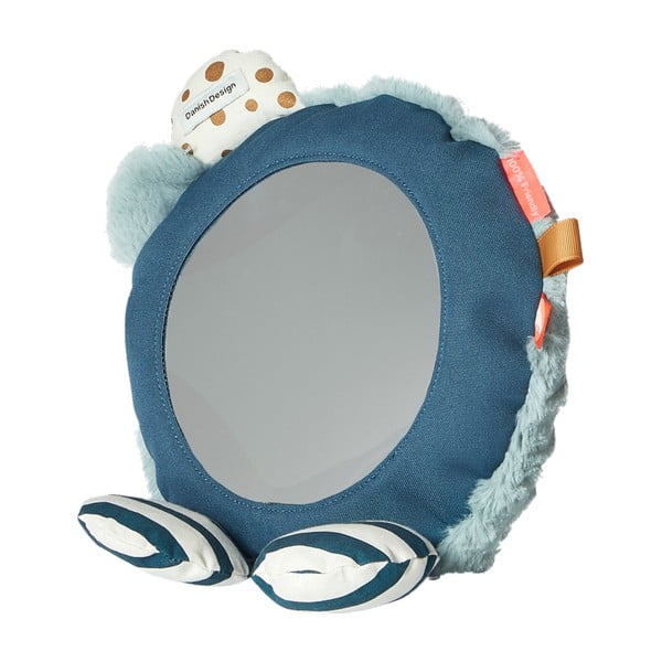 Grindų veidrodis su mėlynomis detalėmis Atlikta Deer