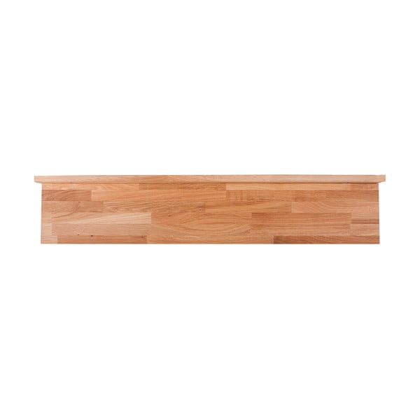 Iš ąžuolo masyvo sieninė lentyna natūralios spalvos paveikslėliams 80 cm Kalle – Interia Home & Living-image-4