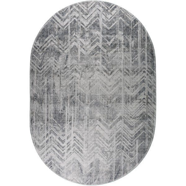 Skalbiamas kilimas pilkos spalvos 80x120 cm – Vitaus