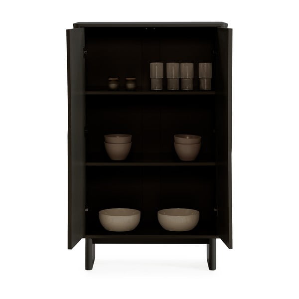 Juodos spalvos spintelė 80x130x40 cm Solei – MOME-image-1