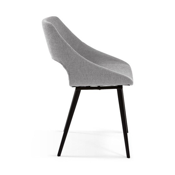 Šviesiai pilka valgomojo kėdė Kave Home Hest-image-2