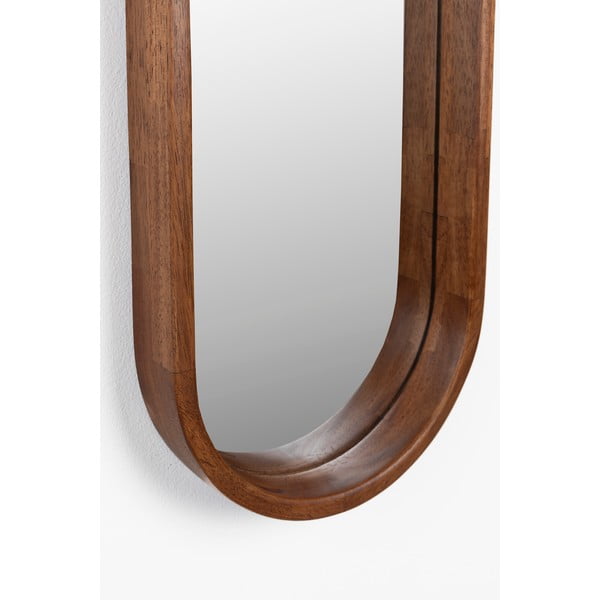 Sieninis veidrodis su medžio masyvo rėmu 24x120 cm Nyko – White Label-image-2