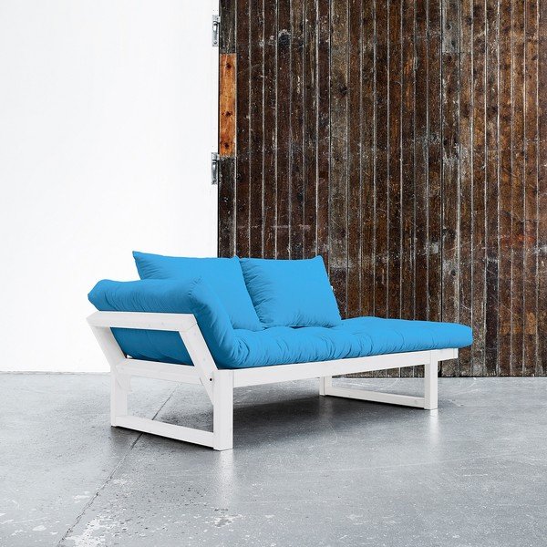Sofa "Karup Edge White/Horizon Blue-image-1