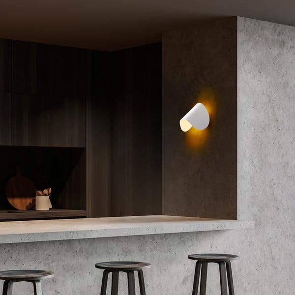 Sieninė lempa baltos spalvos LED Heybe – Opviq lights-image-3