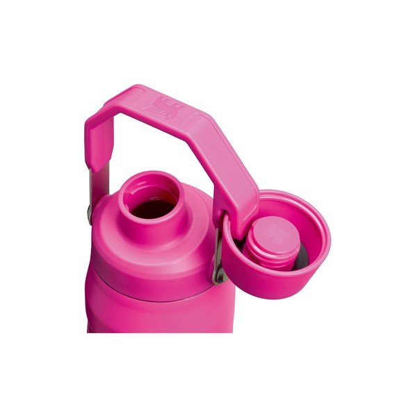 Rožinės spalvos iš nerūdijančio plieno termosas 700 ml IceFlow™ Bottle Fast Flow Vilet Blossom – Stanley-image-1