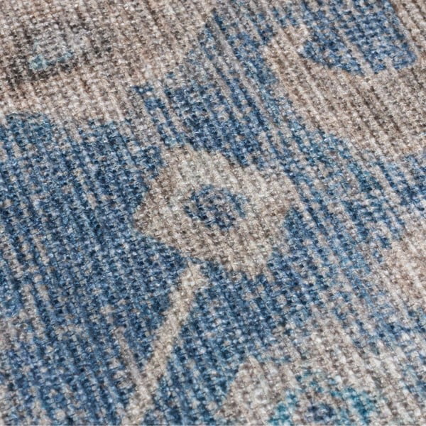 Skalbiamas mėlynos spalvos kilimas 115x170 cm Orelia Global – Flair Rugs-image-3