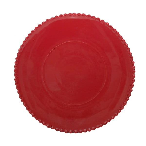 Raudona keramikos lėkštė Costa Nova, ø 34,3 cm