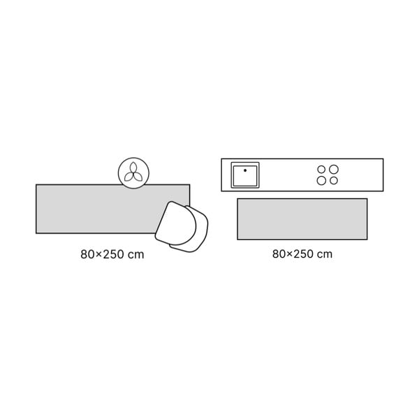 Rudos spalvos lauko kilimas 80x250 cm Timber 1401 – Ayyildiz Carpets-image-4