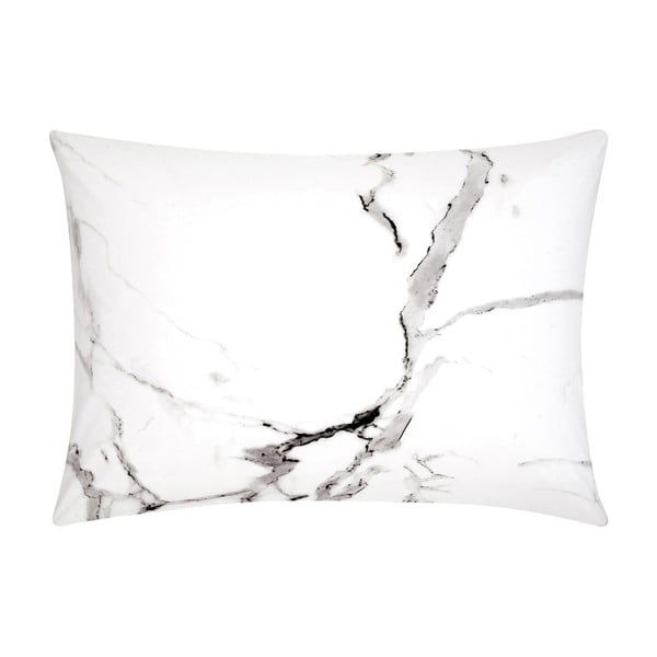 Baltas dekoratyvinis pagalvės užvalkalas iš medvilnės Westwing Collection, 50 x 70 cm