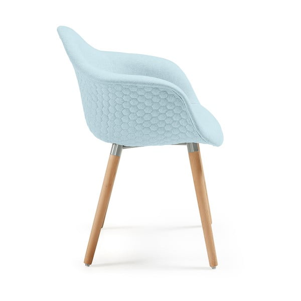 Šviesiai mėlynas fotelis "La Forma Kenna-image-1