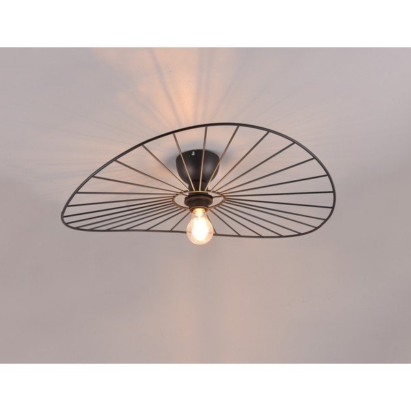 Lubinis šviestuvas matinės juodos spalvos ø 60 cm Chapeau – Reality-image-3