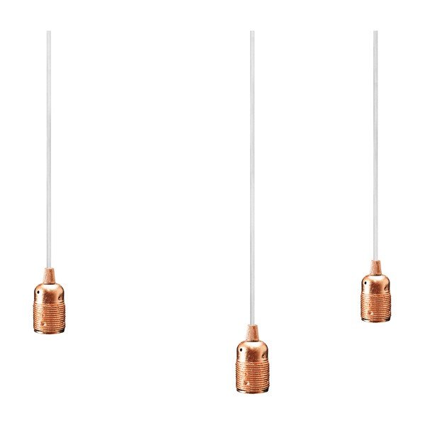 Trigubas šviestuvas "Sotto Luce BI Elementary", vario/baltos/baltos spalvos-image-1