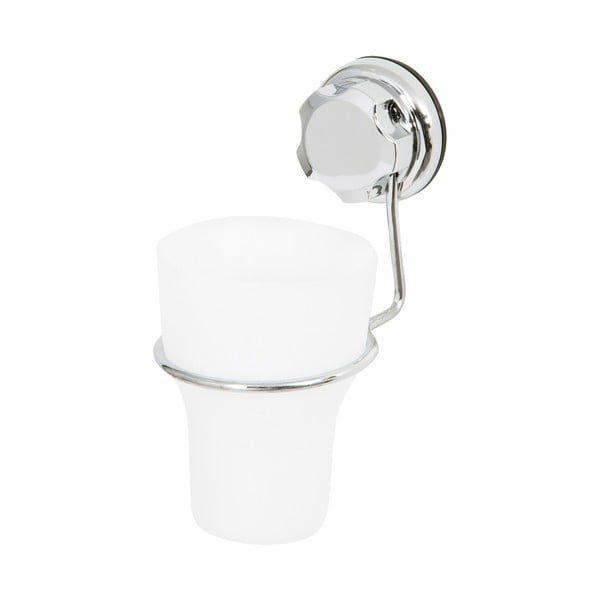 Klijuojamas iš metalo dantų šepetėlio indas sidabrinės spalvos Bestlock Bath – Compactor-image-4