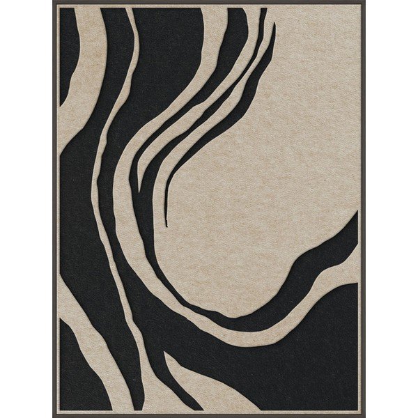 3D paveikslas su rėmeliu/sugeriantis garsą 90x120 cm Sacred Silence 2 – Malerifabrikken