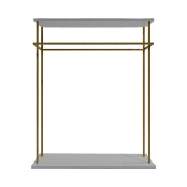 Drabužių kabykla baltos spalvos Wuppertal – Kalune Design