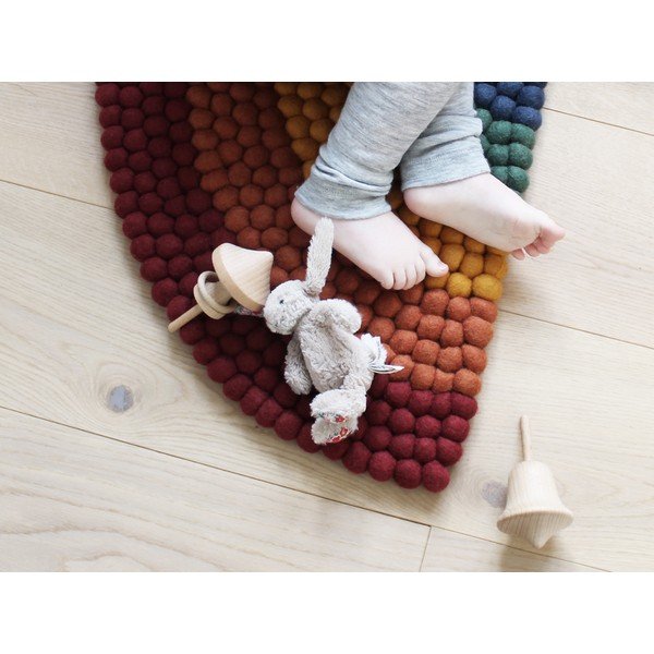 Kilimas vaikams Wooldot Ball Rugs Rainbow Multi-image-2