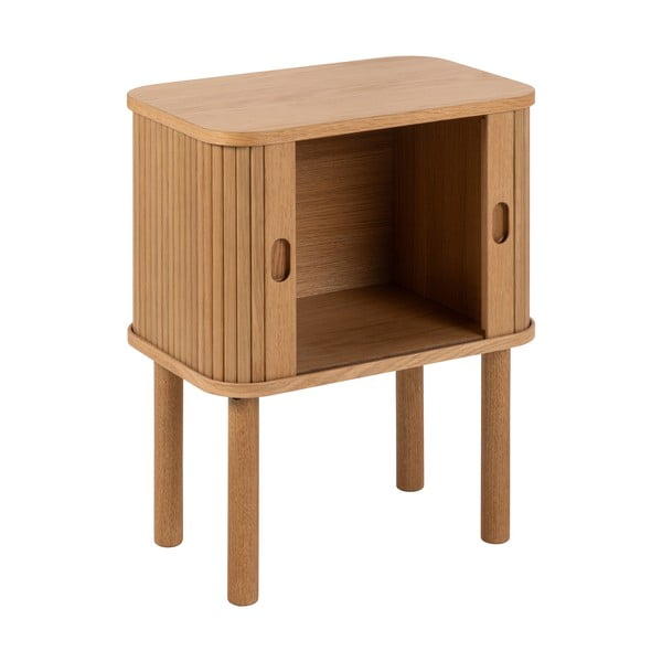 Naktinis staliukas natūralios spalvos iš ąžuolo Langley – Actona-image-3