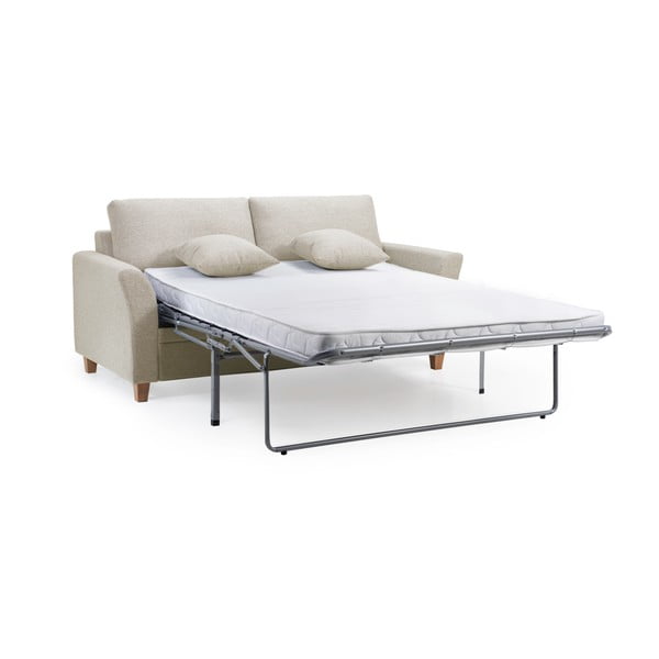 Smėlio spalvos sofa-lova Scandic Sonia-image-1