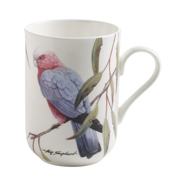 "Maxwell & Williams Birds Galahs" kaulinio porceliano puodelis, 330 ml