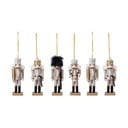 Iš medienos eglutės papuošimai 6 vnt. 13 cm Nikita – Bloomingville