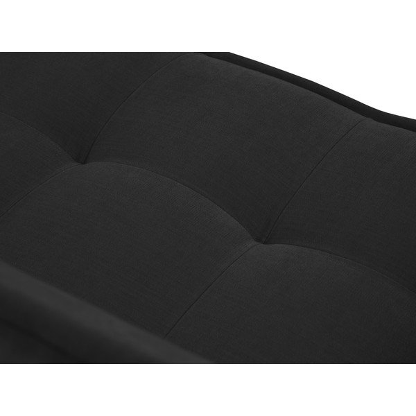 Sofa juodos spalvos 240 cm Mike – Micadoni Home-image-4