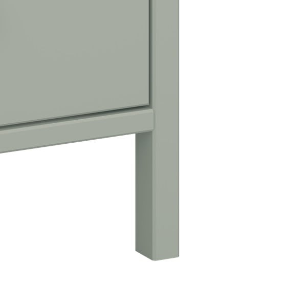 Žalia aukšta komoda 53x106 cm Tromsö - Tvilum-image-1