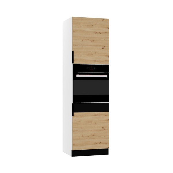 Ilga virtuvės aukšta spintelė įmontuojamai orkaitei (plotis 60 cm) Kian – STOLKAR