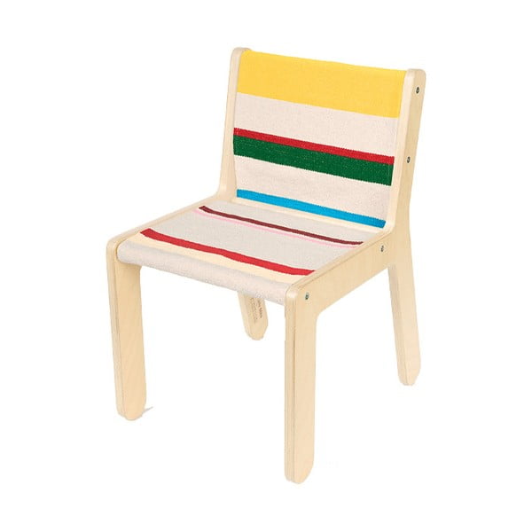 Vaikiška kėdė natūralios spalvos Kaarol – Lorena Canals
