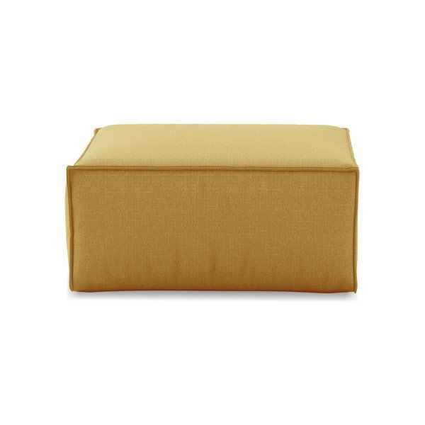 Geltonas pufas Cosmopolitan Design Miami, 65 x 65 cm-image-2