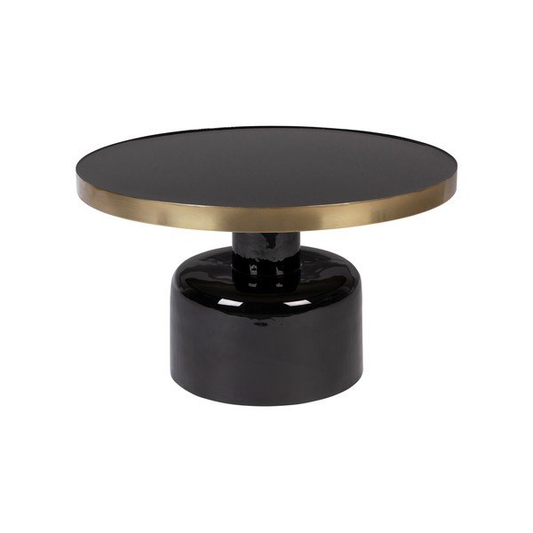 Iš metalo apvalios formos šoninis stalas ø 60 cm Glam – Zuiver