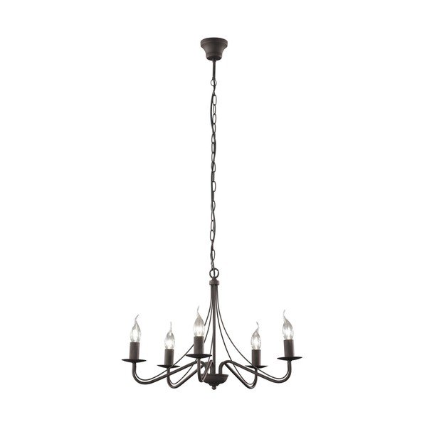 Bronzinės spalvos iš metalo kabantis šviestuvas ø 55 cm Country – Reality