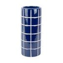 Mėlynos spalvos iš keramikos vaza (aukštis 30 cm) Retro Tiles – PT LIVING
