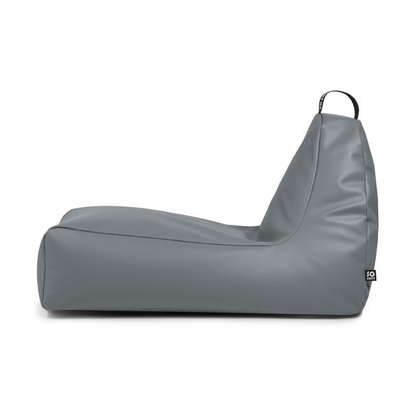 Smėlio spalvos iš dirbtinės odos sėdmaišis Chill XXL – So Soft?-image-2