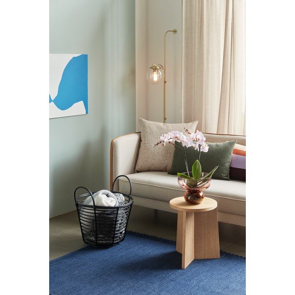 Taburetė natūralios spalvos iš ąžuolo Split – Hübsch-image-1