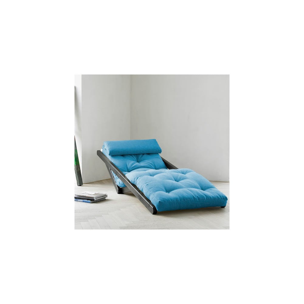 "Karup Figo Wenge/Horizon Blue" poilsio kėdė, 70 cm