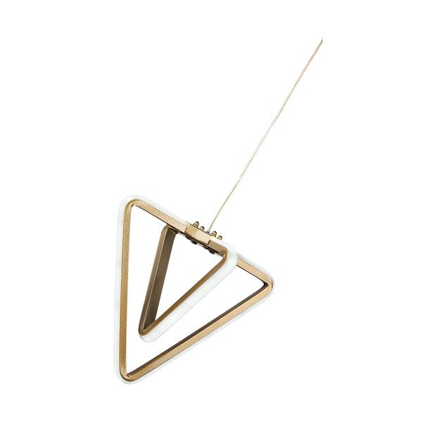 Bronzinės spalvos iš metalo kabantis šviestuvas LED ø 20 cm Baris – Squid Lighting-image-3