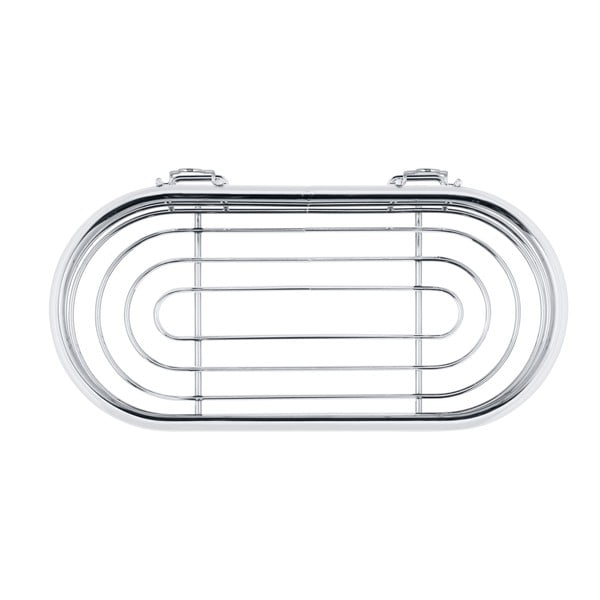 Sidabrinė dušo lentyna Weko Trestina, 26 x 11 cm-image-1