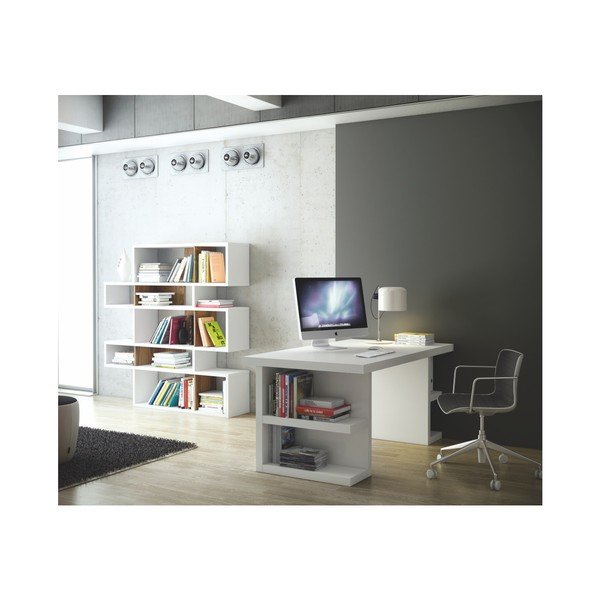 "TemaHome" daugiafunkcinis baltas darbo stalas, 180 cm ilgio-image-3