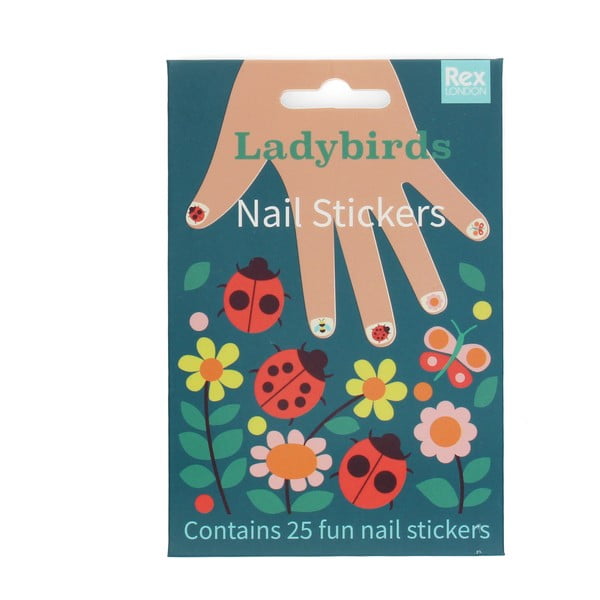 Kūrybinis žaislas Ladybird – Nail stickers – Rex London-image-2