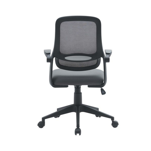 Pilkos spalvos iš audinio biuro kėdė Gilmore – Yes Everyday-image-3