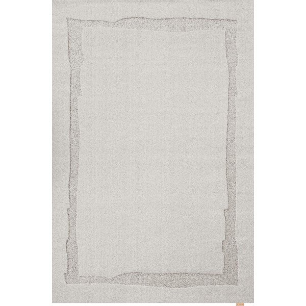 Iš vilnos kilimas šviesiai pilkos spalvos 200x300 cm Morphic Rocca – Agnella