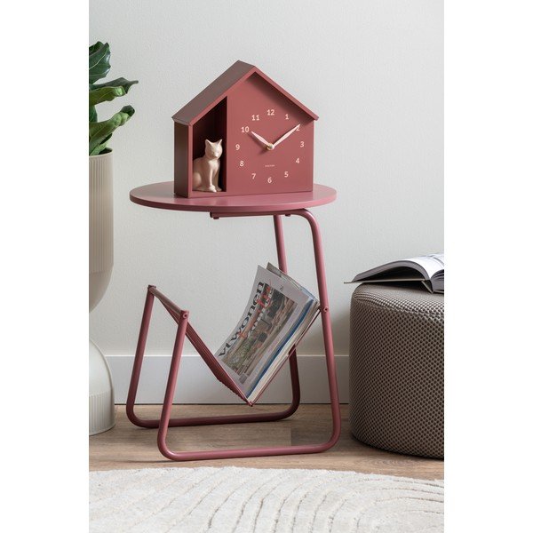 Iš metalo apvalios formos šoninis stalas ø 40 cm Riqueza Revista – Leitmotiv-image-1