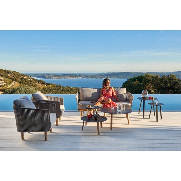 Tamsiai pilkos spalvos sodo sofa Newport – Diphano-image-2