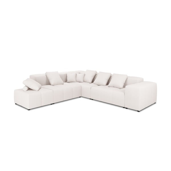 Balta kampinė sofa (kintama) Rome - Cosmopolitan Design