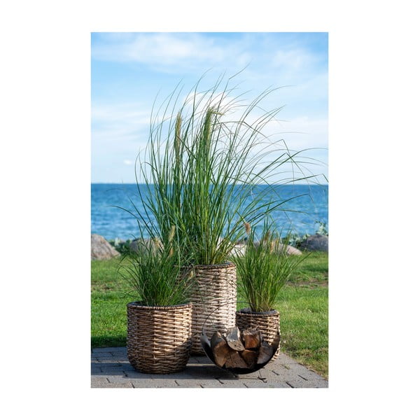 Iš vandens hiacinto vazonai 3 vnt. ø 49 cm Hanoi – House Nordic-image-1