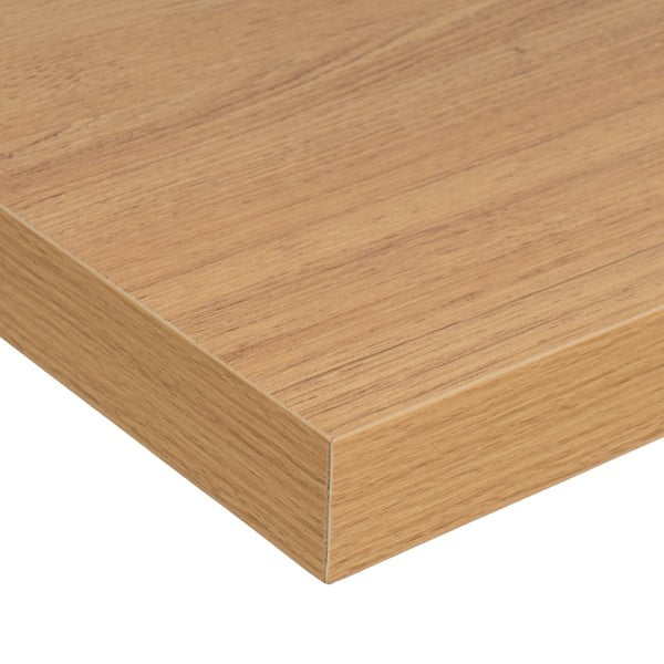 Natūralios spalvos sieninė lentyna iš ąžuolo 60 cm Estantes – Casa Selección-image-2