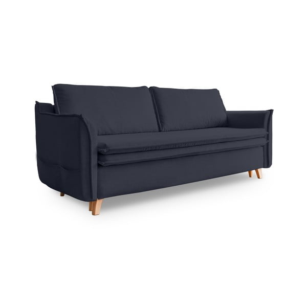 Sulankstoma sofa tamsiai pilkos spalvos/antracito spalvos 225 cm Charming Charlie – Miuform