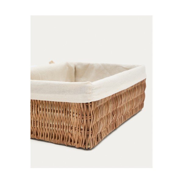 Iš rotango krepšiai 2 vnt. 28x20x10 cm Indali – Kave Home-image-4